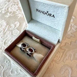 Pandora Red Oval Lights Charms ♥️
